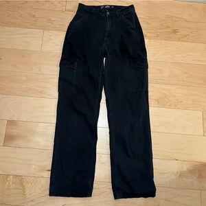 Hollister Black Cargo Pants